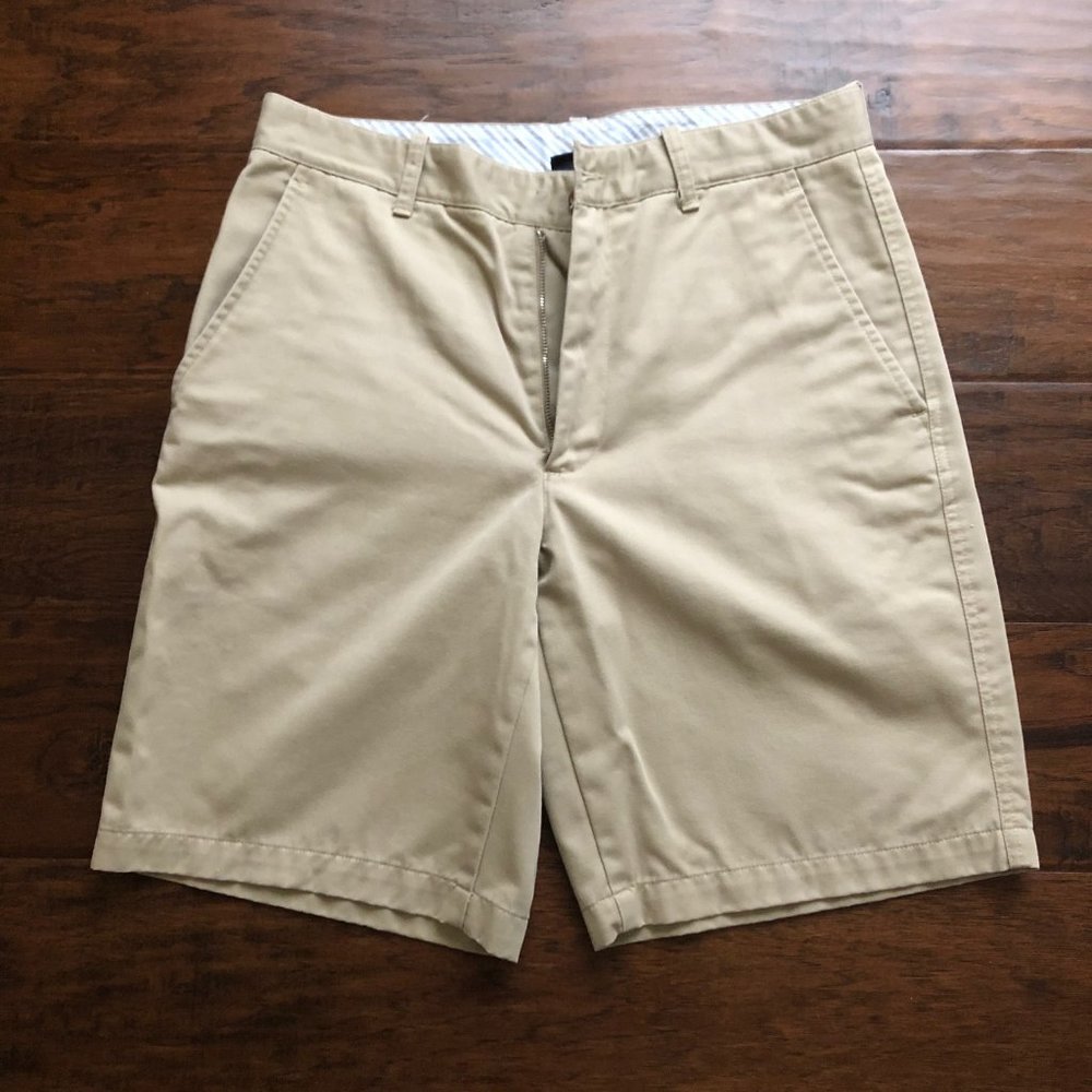 Gap mens khaki chino shorts tan size 32